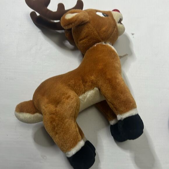 STUFFIN RUDOLPH THE RED NOSED REINDEER THE‎ ISLAND MISFIT TOY COLLECTION - Picture 3 of 7